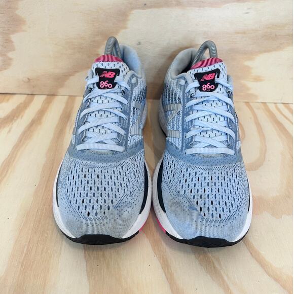 New Balance - 860v9 - Running Shoes - Blue - Women's - 9.5 B - W860BP9 - Picture 2 of 9